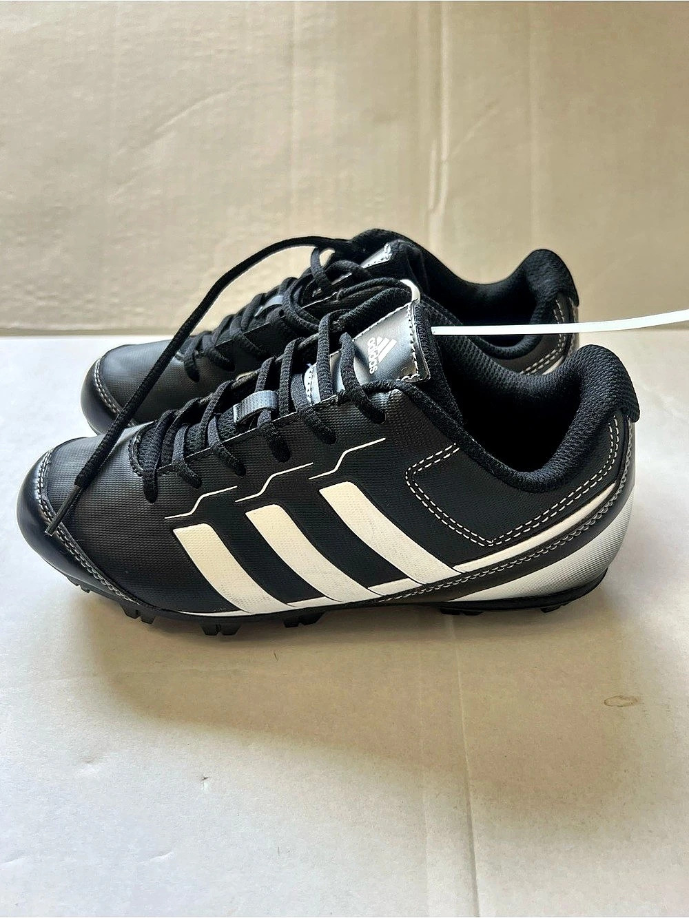 adidas Black & White Athletic Shoes US 2K / 3P NWT
